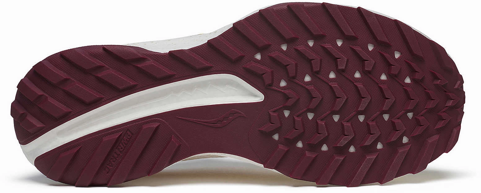 Saucony Ride TR2 Womens Trail Running Shoes - Yellow Smooth Ride Shoes