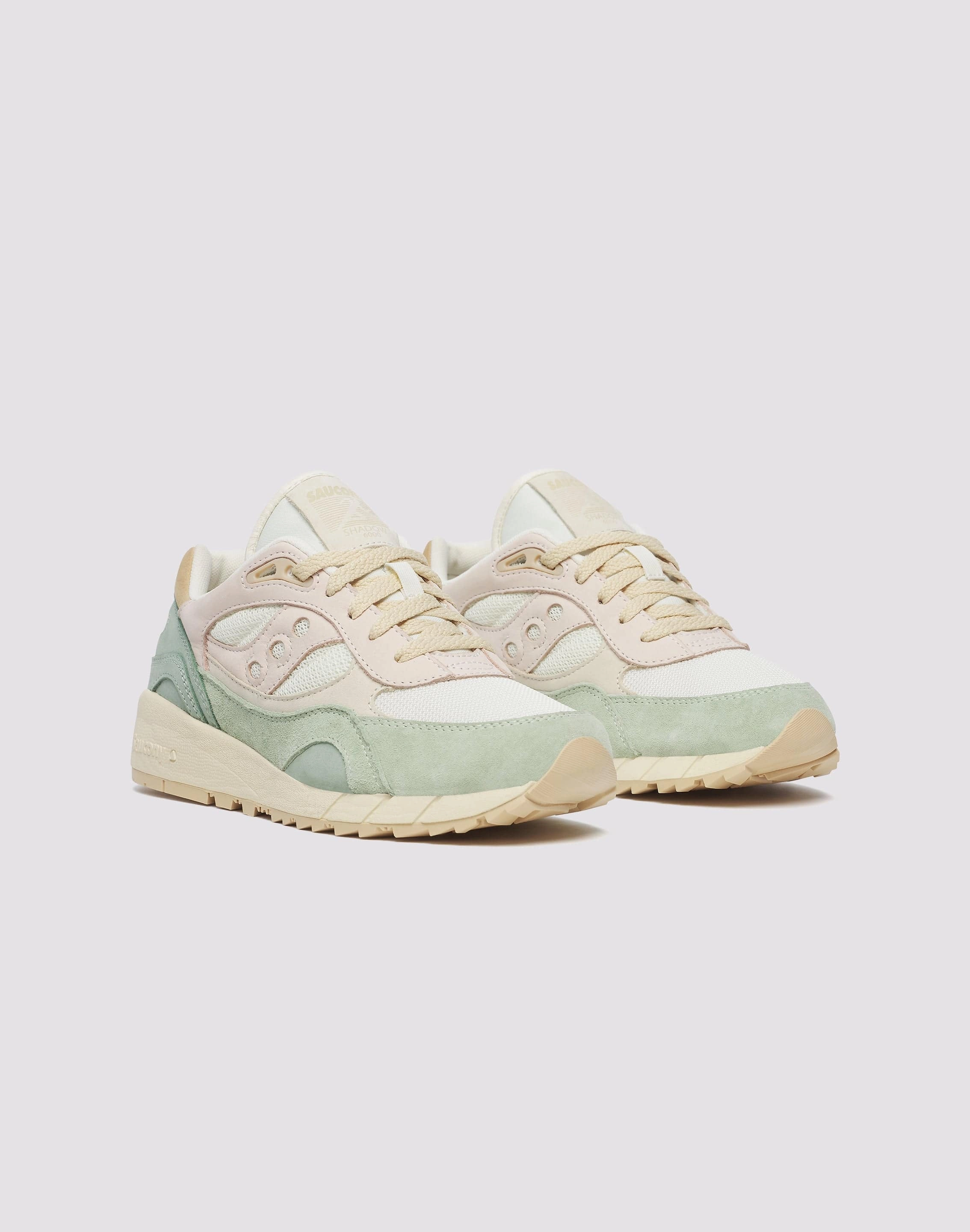 Saucony Shadow 6000 "Sail/Mint" Plush Running Trainers