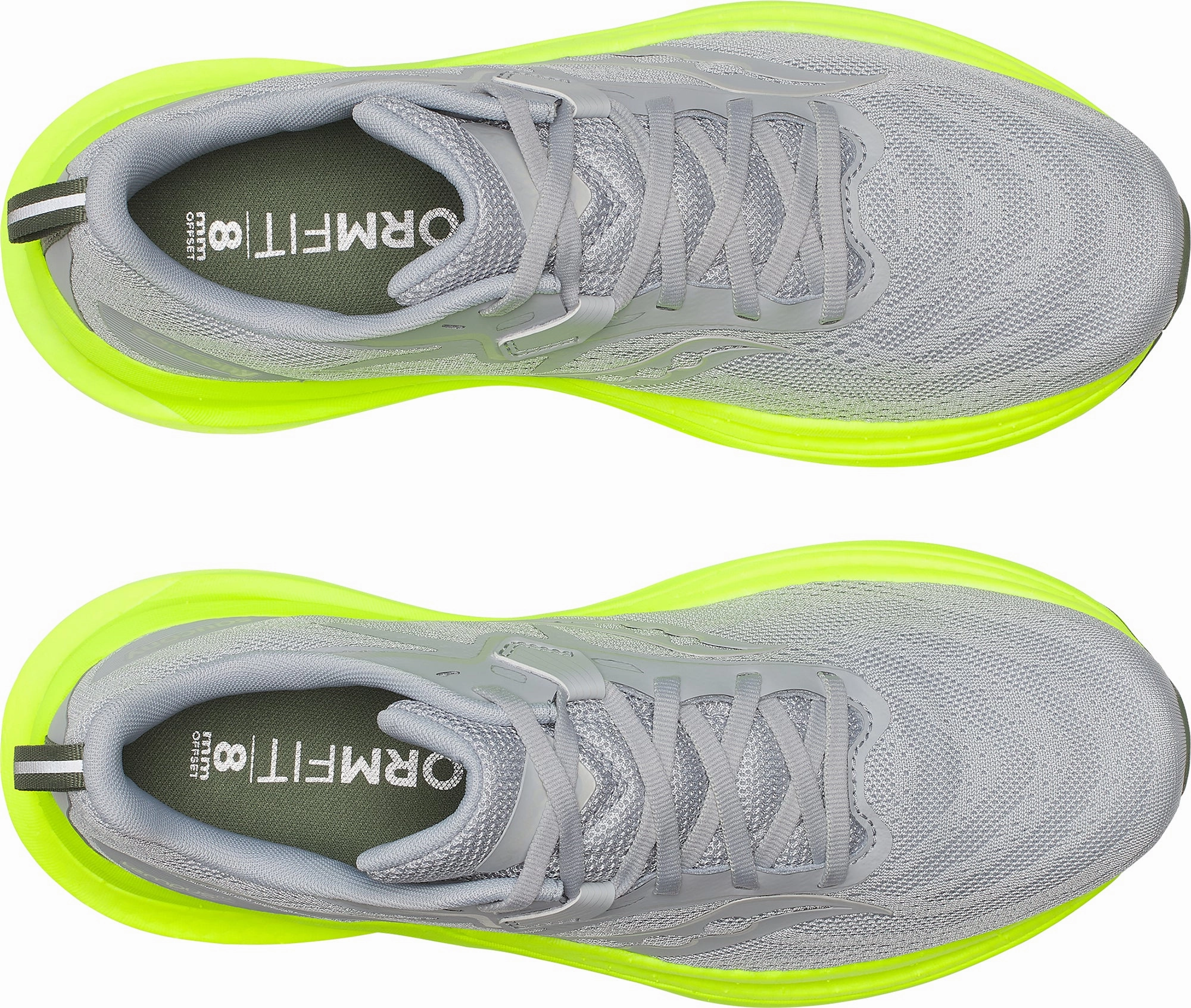 Saucony Tempus 2 Mens Running Shoes - Grey Balanced Fit Runners