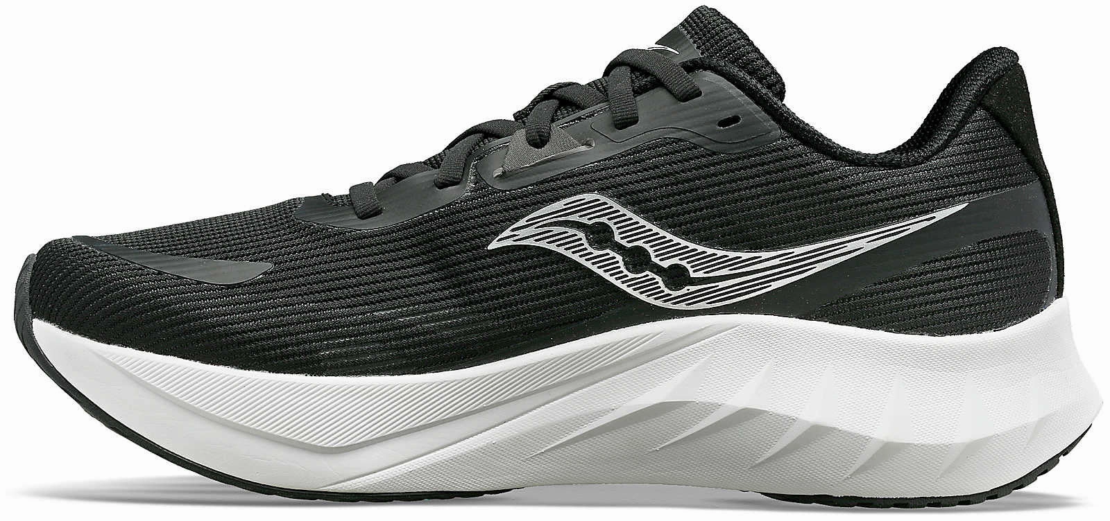 Saucony Tide 2 Mens Running Shoes - Black Training Comfort Sneakers