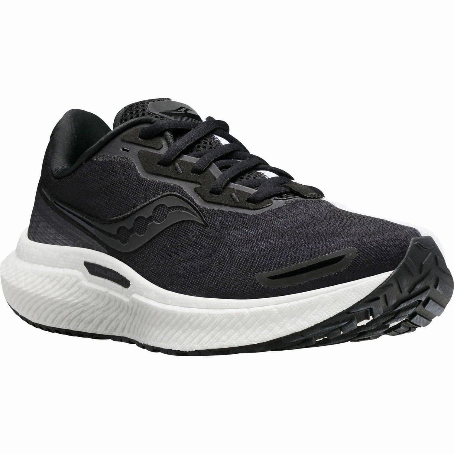 Saucony Triumph 19 Womens Running Shoes - Black Womens Work Sneakers