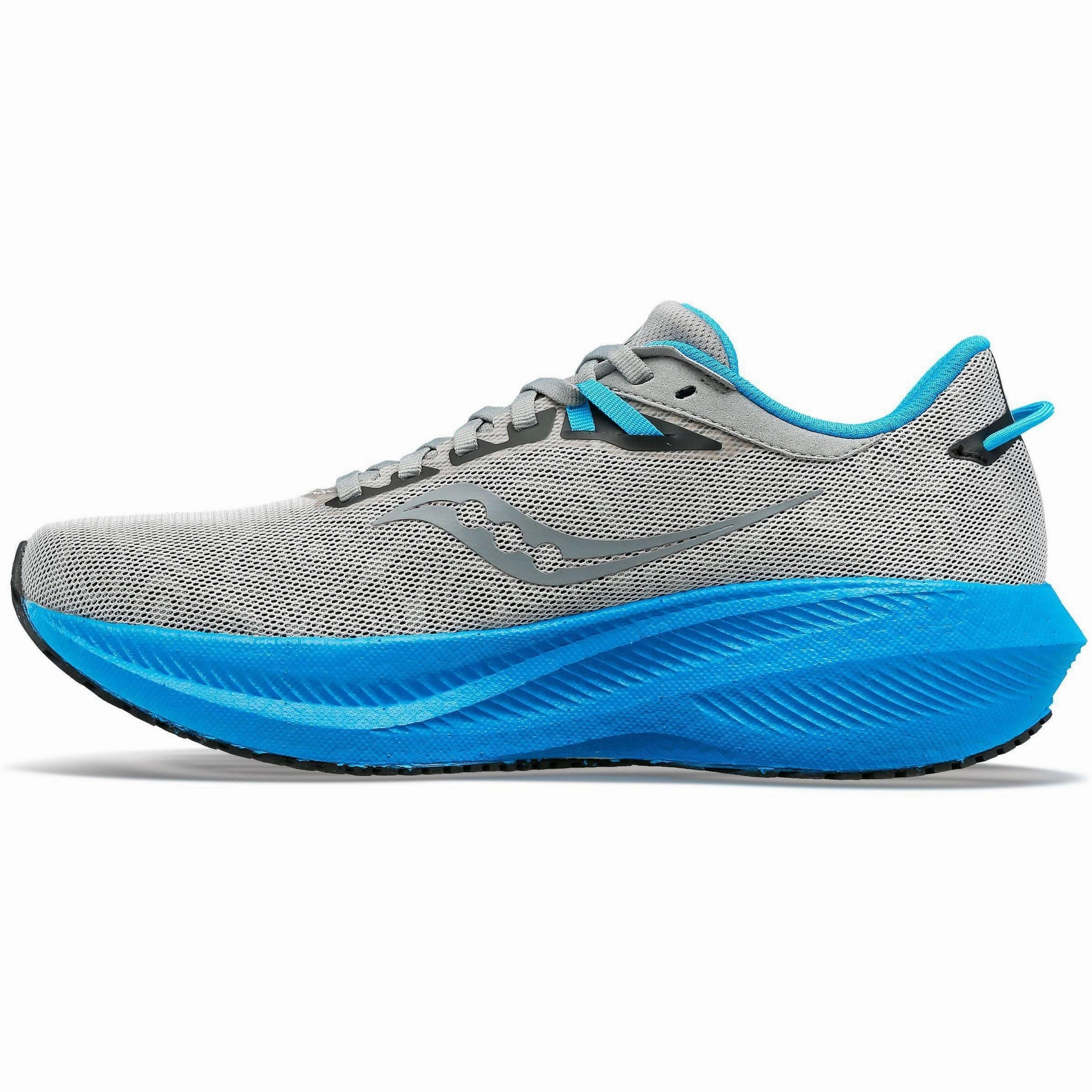 Saucony Triumph 21 Womens Running Shoes - Grey Womens Work Sneakers