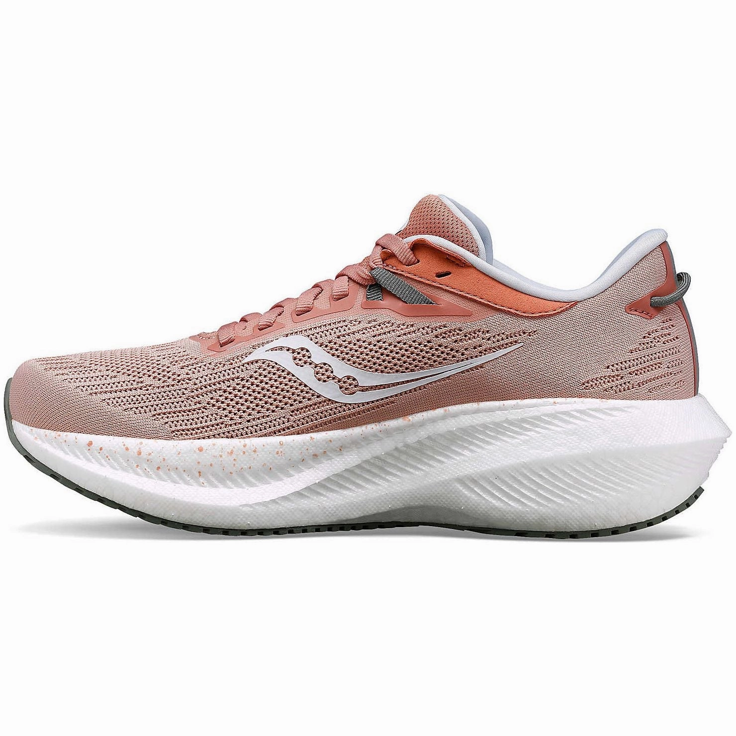 Saucony Triumph 21 Womens Running Shoes - Pink Womens Work Sneakers