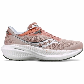 Saucony Triumph 21 Womens Running Shoes - Pink Saucony Triumph shoes