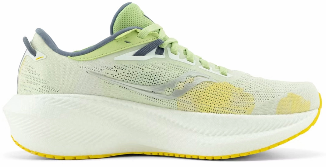 Saucony Triumph 21 Womens Running Shoes - White Womens Work Sneakers