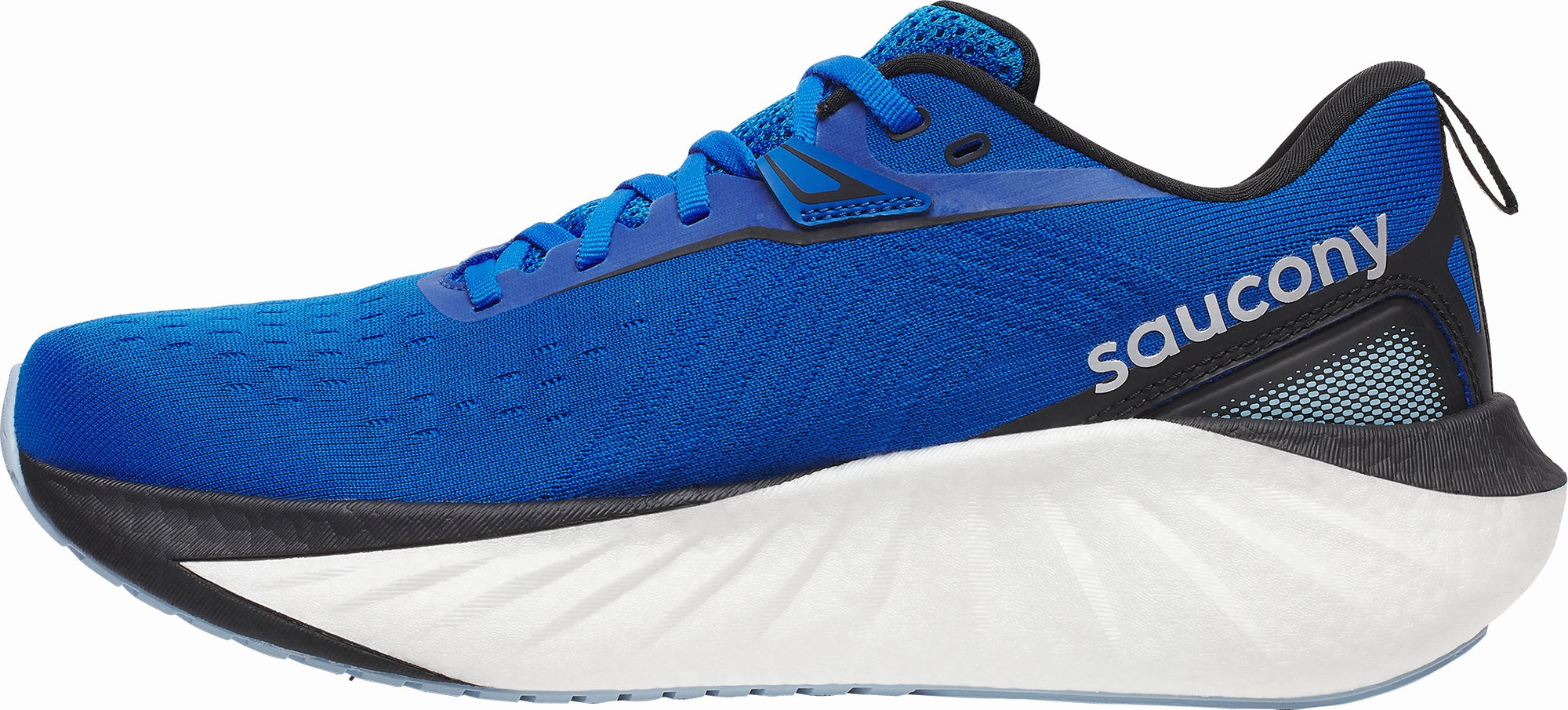 Saucony Triumph 22 Mens Running Shoes - Black Balanced Fit Runners