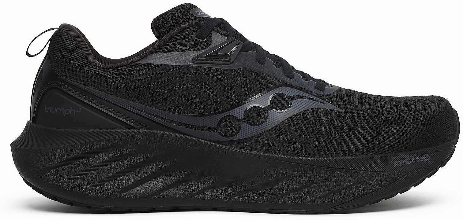 Saucony Triumph 22 Mens Running Shoes - Black Saucony Triumph shoes
