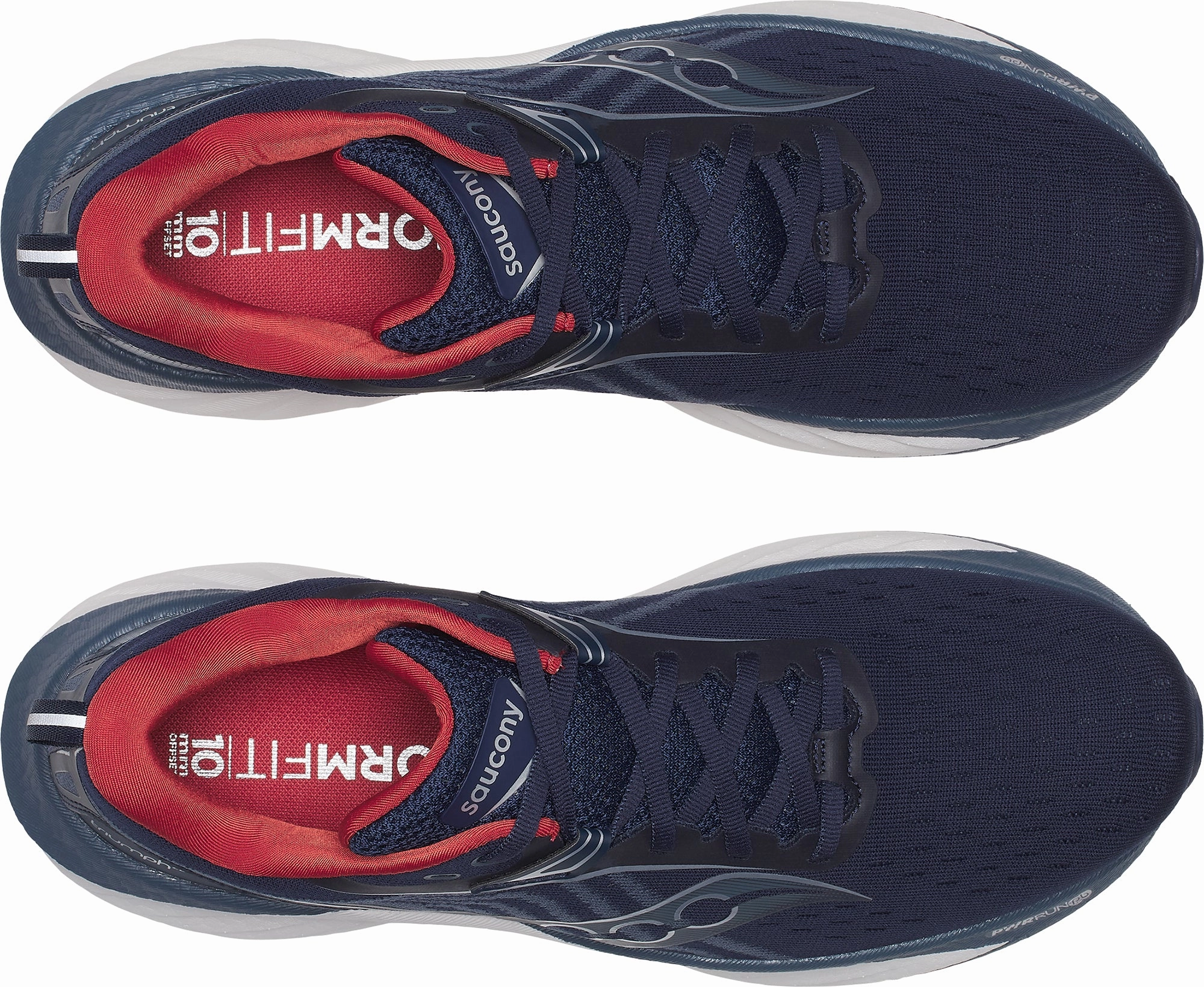 Saucony Triumph 22 Mens Running Shoes - Blue Balanced Fit Runners