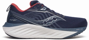 Saucony Triumph 22 Mens Running Shoes - Blue Saucony Triumph shoes