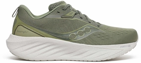 Saucony Triumph 22 Mens Running Shoes - Green Saucony Triumph shoes