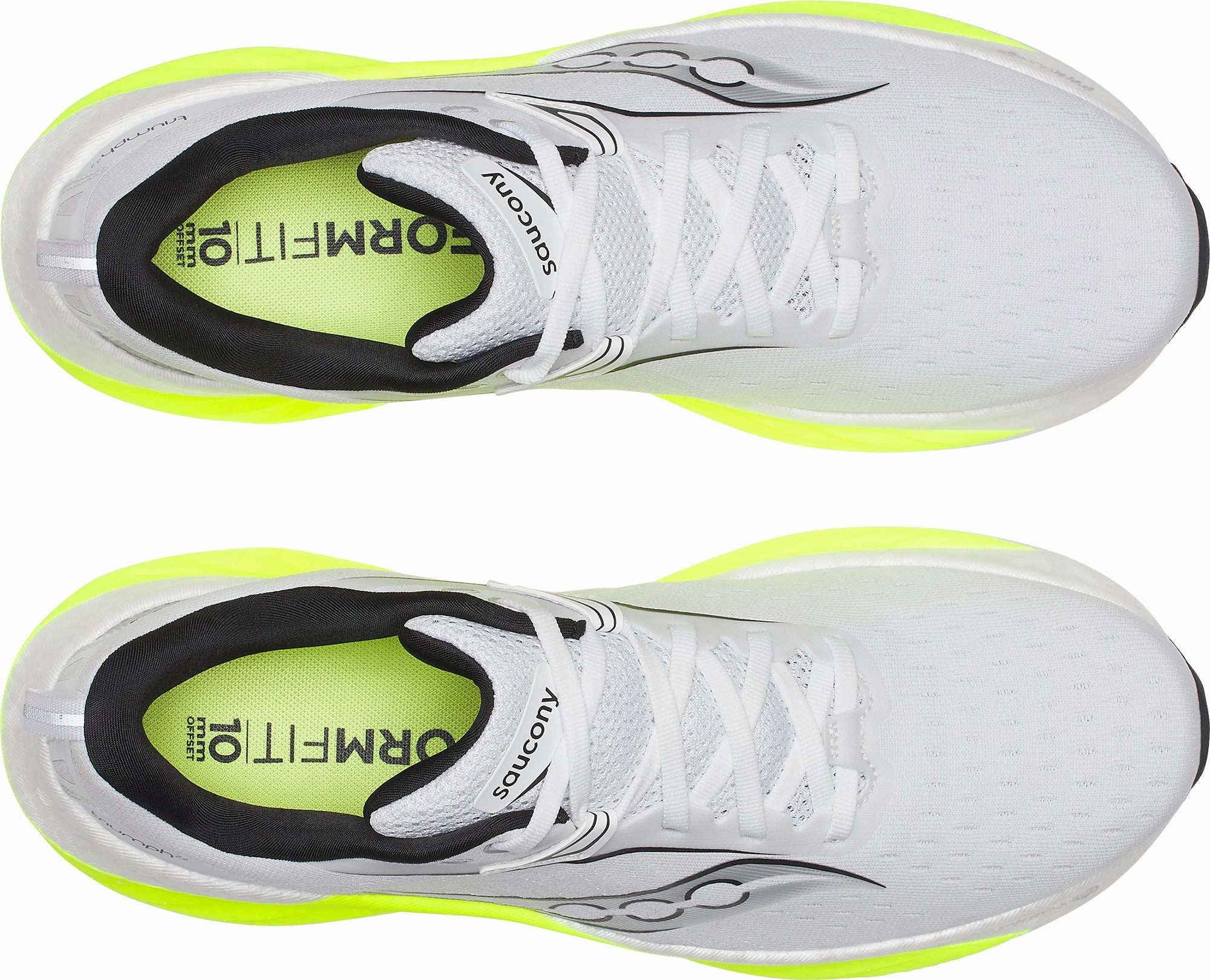 Saucony Triumph 22 Mens Running Shoes - White Training Comfort Sneakers