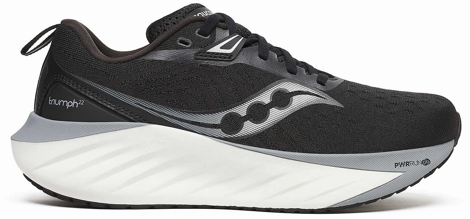 Saucony Triumph 22 Womens Running Shoes - Black Saucony Triumph shoes