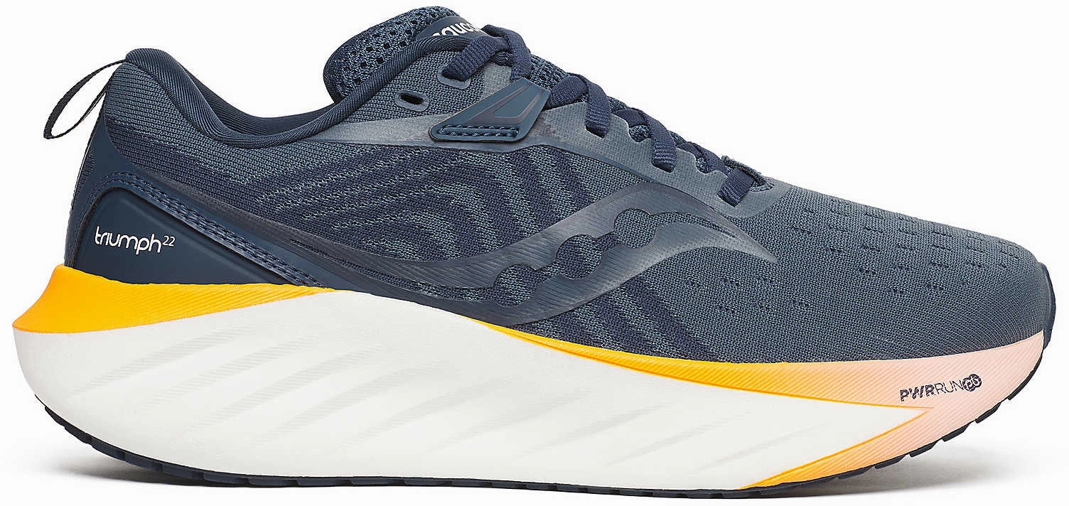 Saucony Triumph 22 Womens Running Shoes - Blue Saucony Triumph shoes