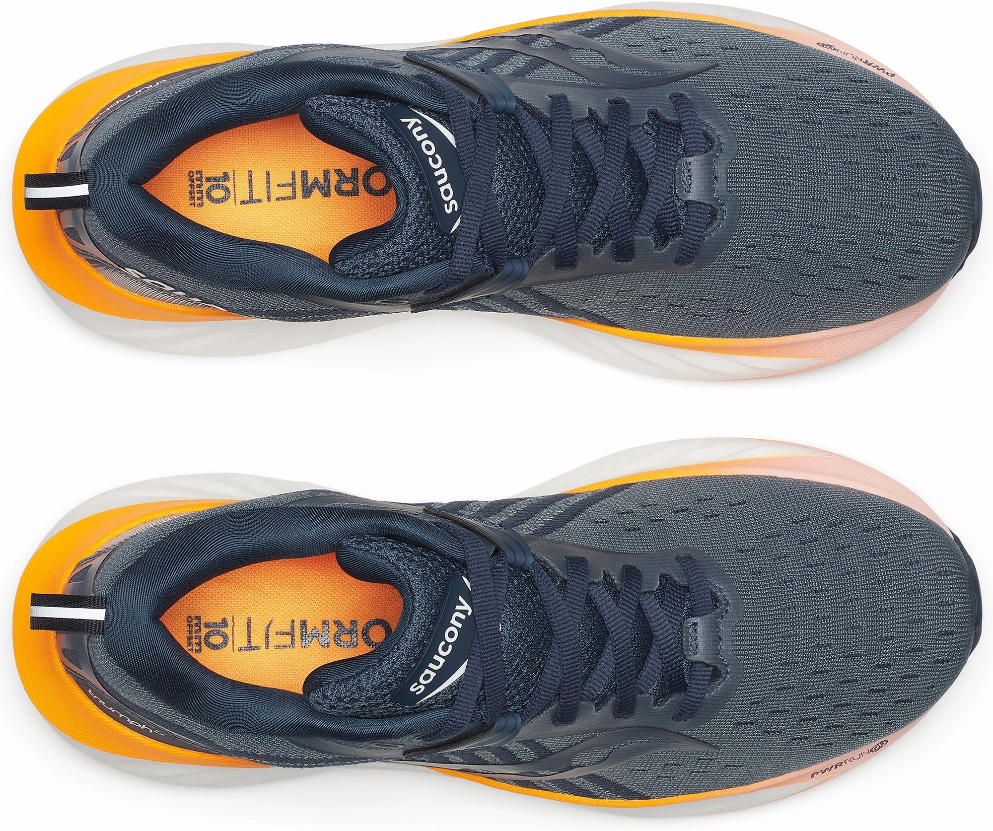 Saucony Triumph 22 Womens Running Shoes - Blue Womens Work Sneakers
