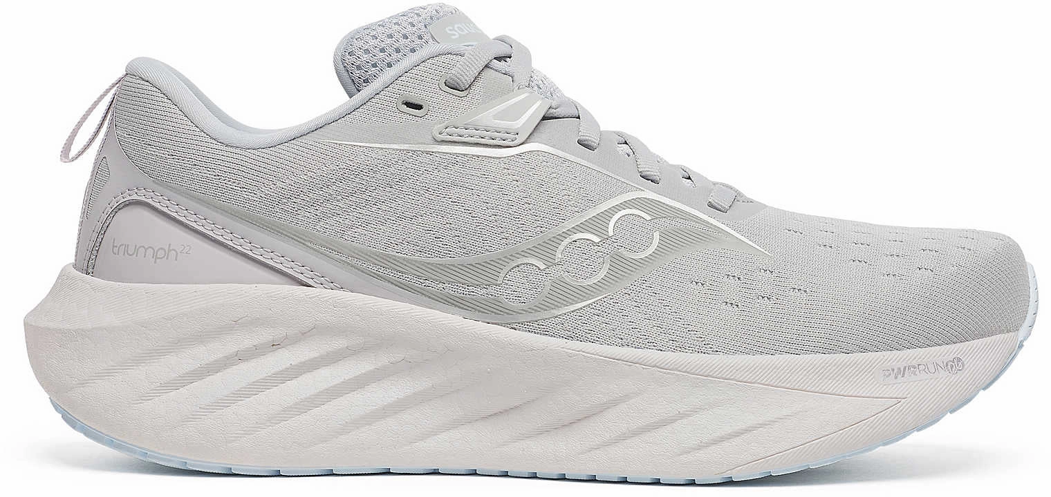 Saucony Triumph 22 Womens Running Shoes - Grey Saucony Triumph shoes