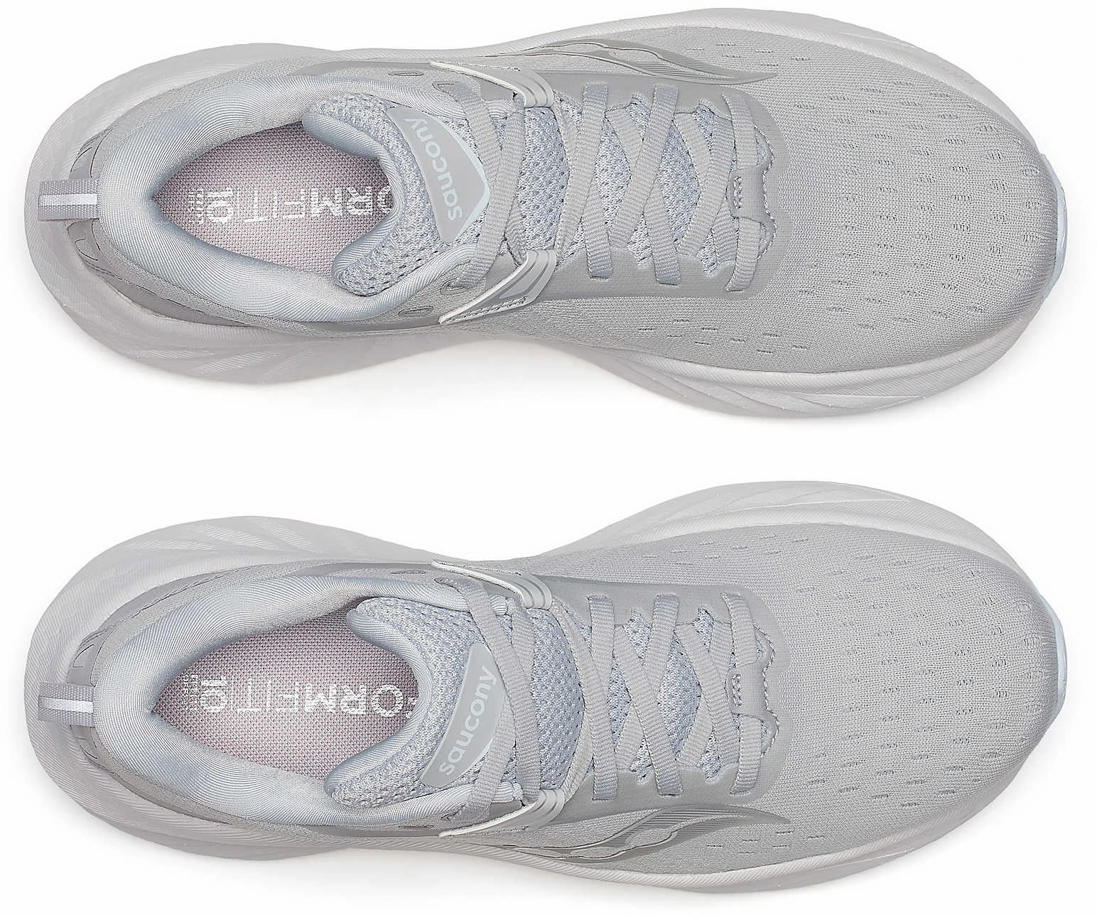 Saucony Triumph 22 Womens Running Shoes - Grey Womens Work Sneakers