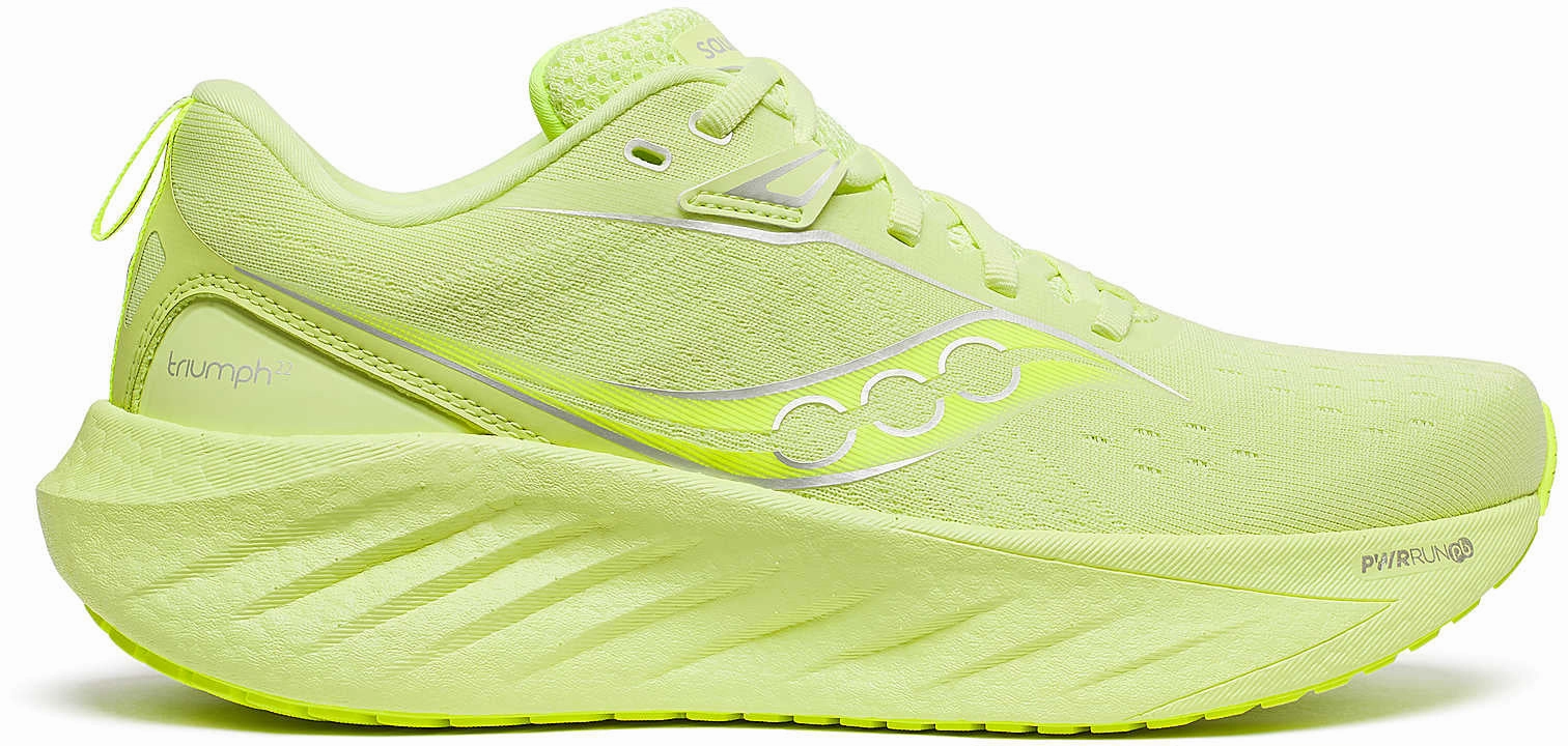 Saucony Triumph 22 Womens Running Shoes - Yellow Saucony footwear options