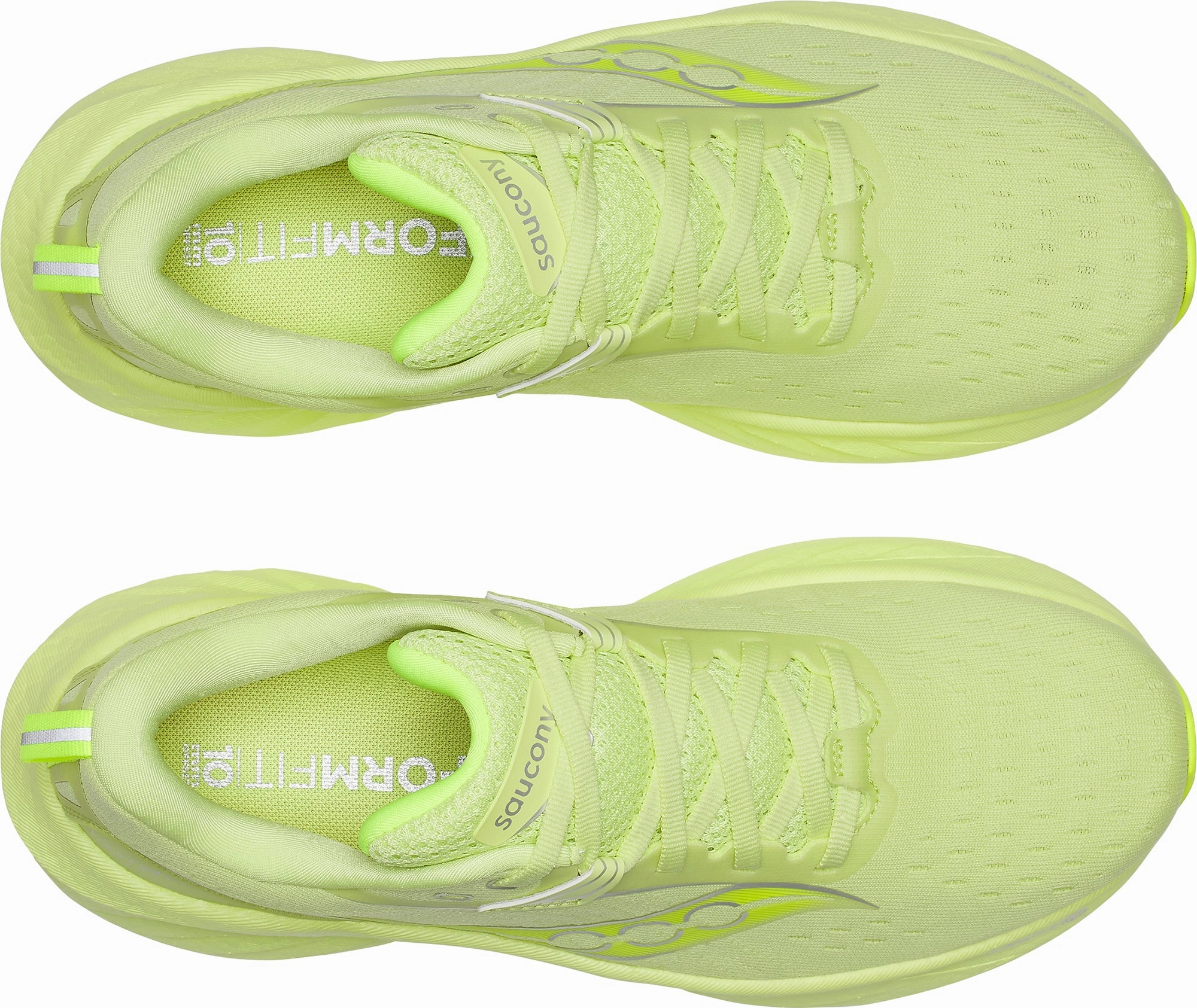 Saucony Triumph 22 Womens Running Shoes - Yellow Balanced Fit Runners