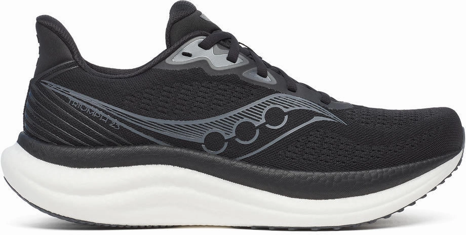 Saucony Triumph 23 Mens Running Shoes - Black Saucony Triumph shoes