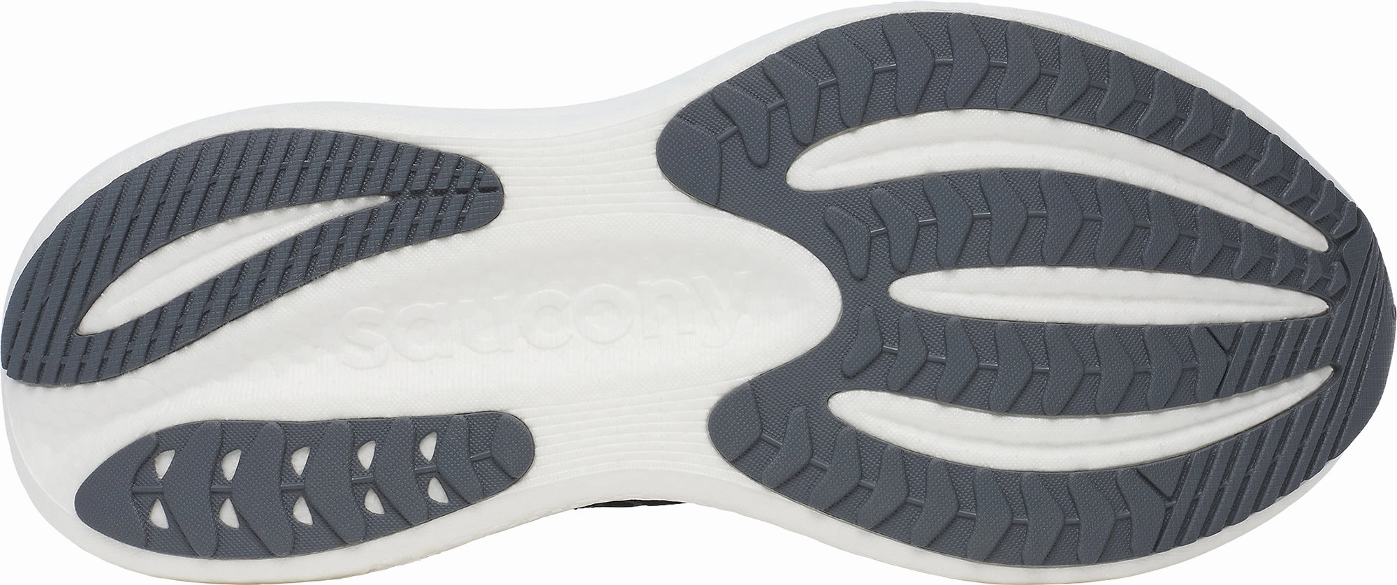 Saucony Triumph 23 WIDE FIT Mens Running Shoes - Black Balanced Fit Runners