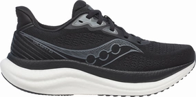 Saucony Triumph 23 WIDE FIT Womens Running Shoes - Black Saucony Triumph shoes