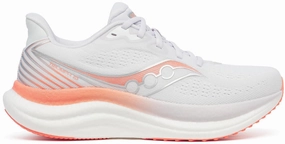 Saucony Triumph 23 Womens Running Shoes - White Saucony Triumph shoes