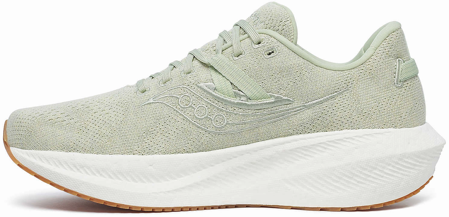 Saucony Triumph RFG Mens Running Shoes - Green Womens Work Sneakers