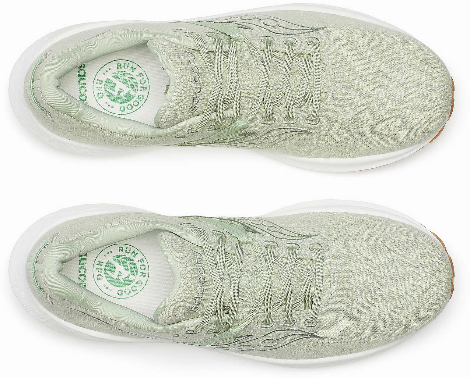 Saucony Triumph RFG Mens Running Shoes - Green Womens Work Sneakers