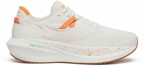 Saucony Triumph RFG Mens Running Shoes - White Saucony running shoes with stability support