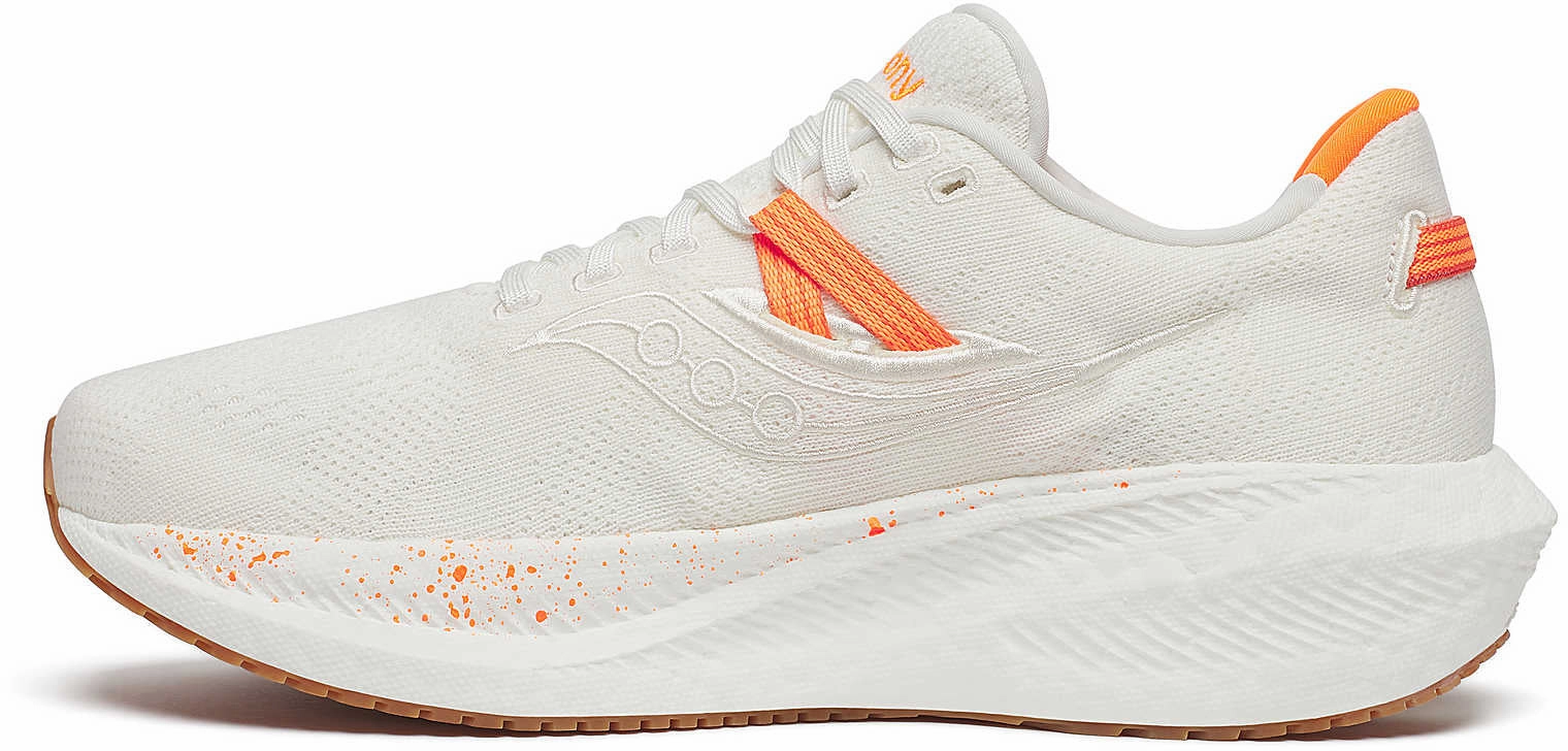 Saucony Triumph RFG Mens Running Shoes - White Trail Shoes
