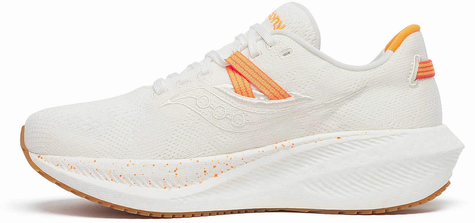 Saucony Triumph RFG Womens Running Shoes - White Womens Work Sneakers