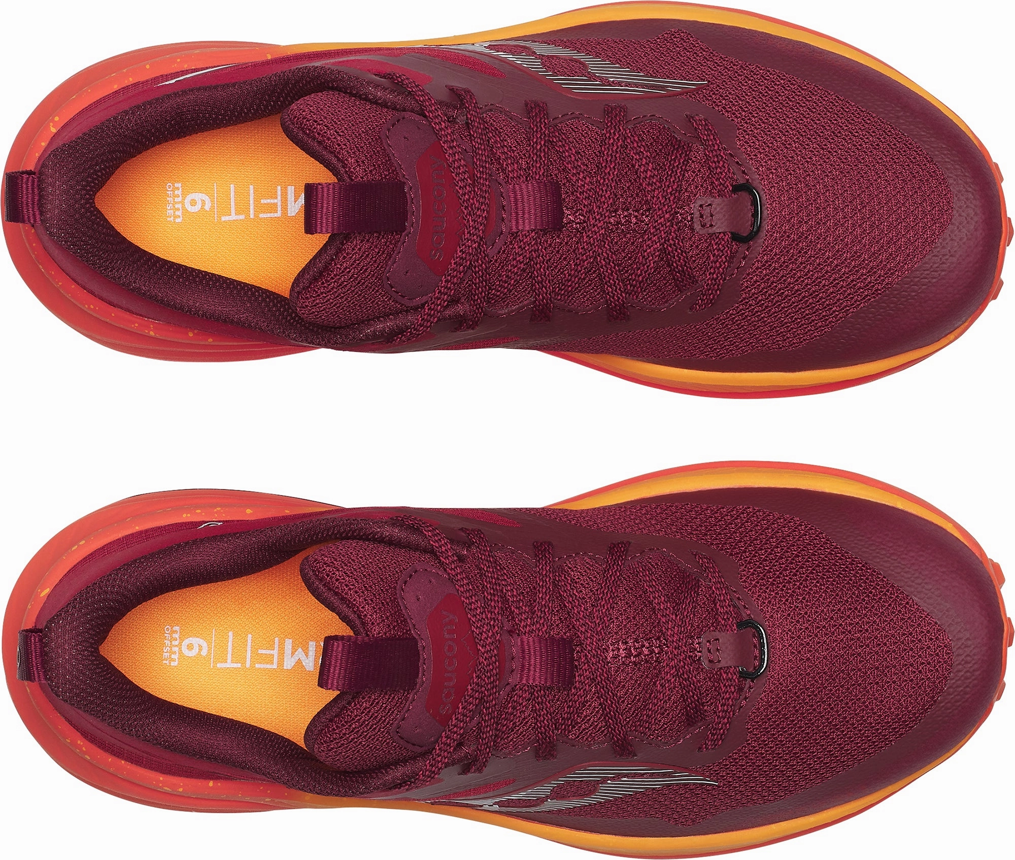 Saucony Xodus Ultra 3 Womens Trail Running Shoes - Red Trail Shoes