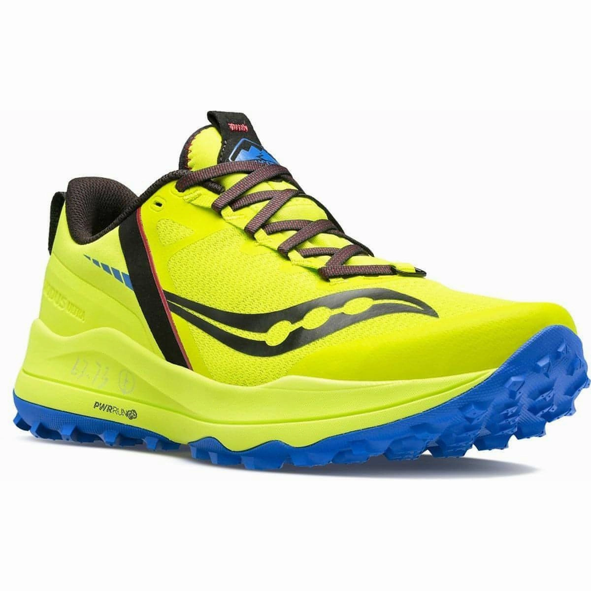 Saucony Xodus Ultra Mens Trail Running Shoes - Yellow Training Comfort Sneakers