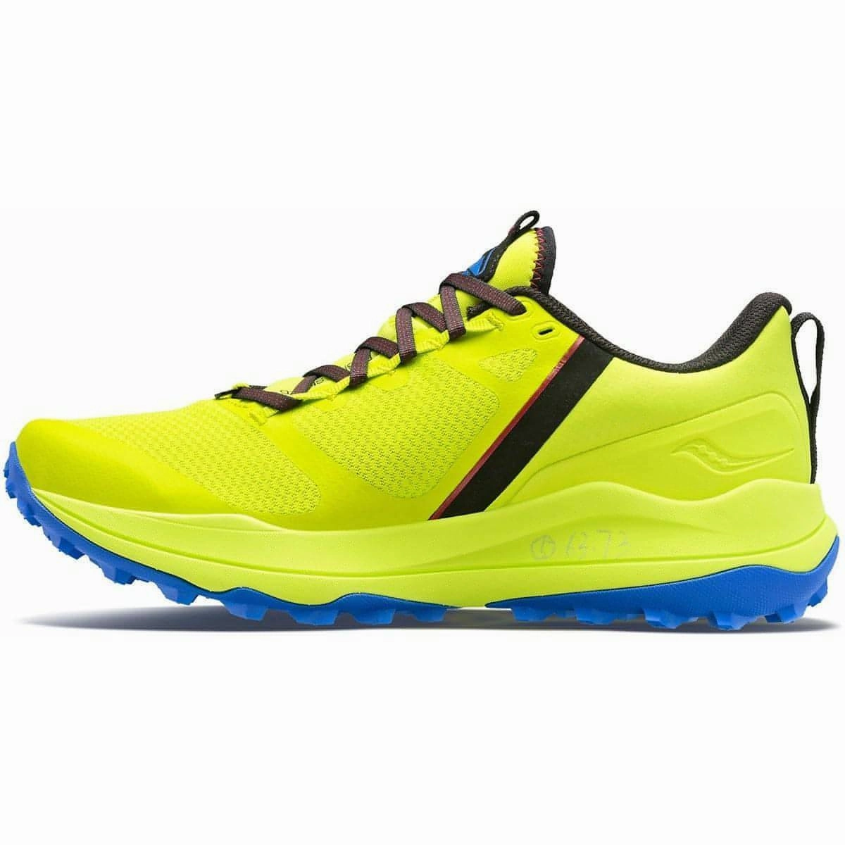 Saucony Xodus Ultra Mens Trail Running Shoes - Yellow Training Comfort Sneakers