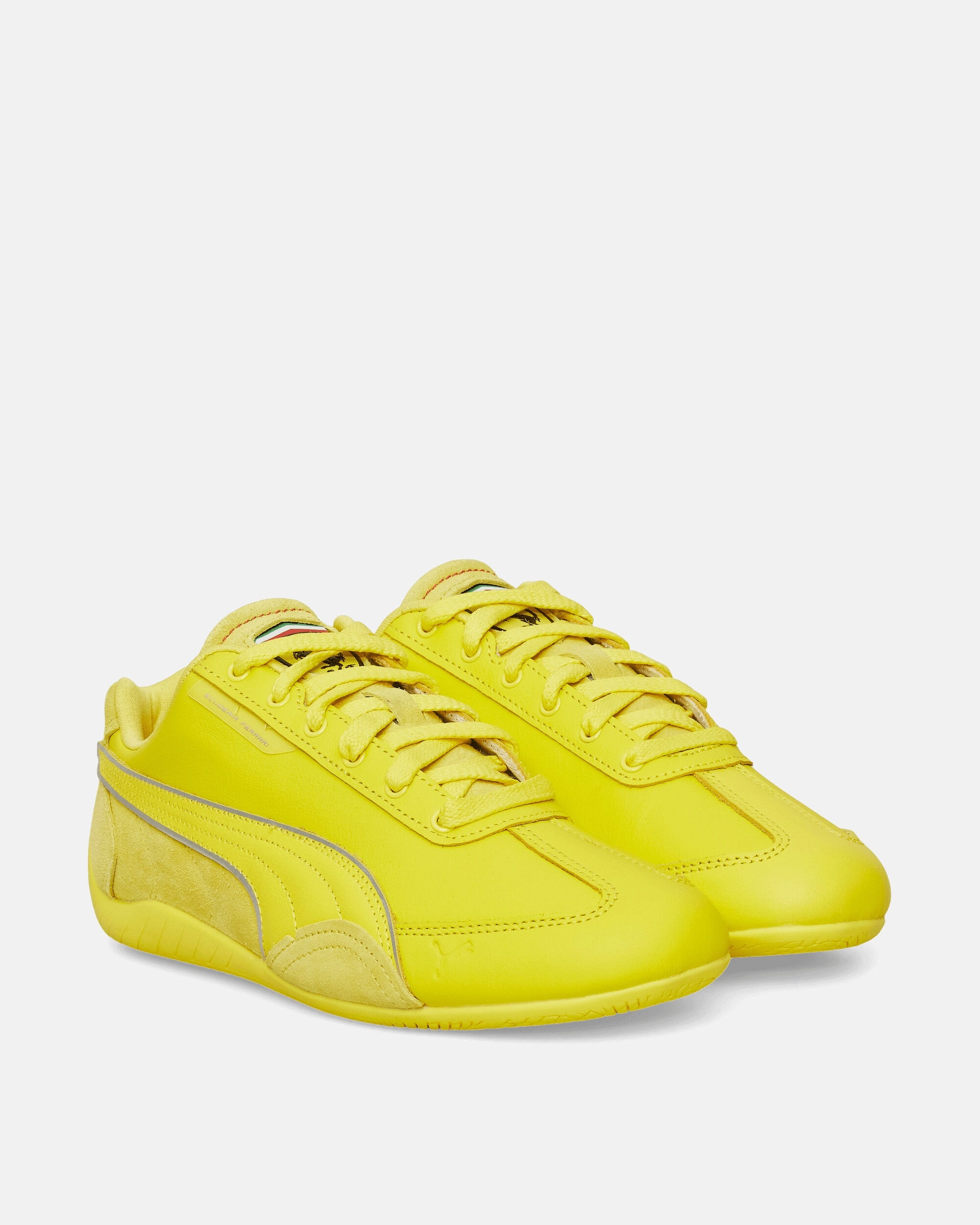 Scuderia Ferrari HP Speedcat Sneakers Speed Yellow Modern Athletic Shoes
