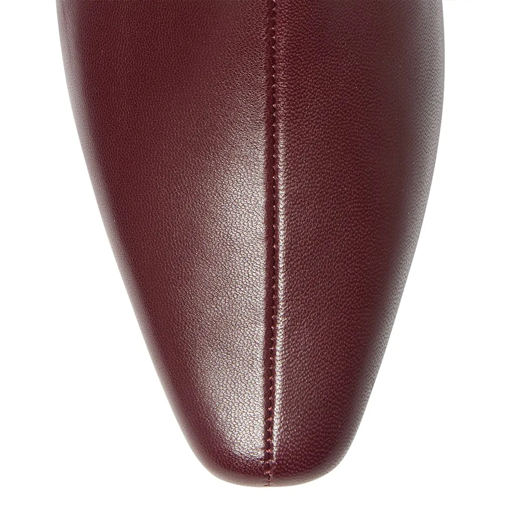 Seattle Boot in Wine Glove Nubuck