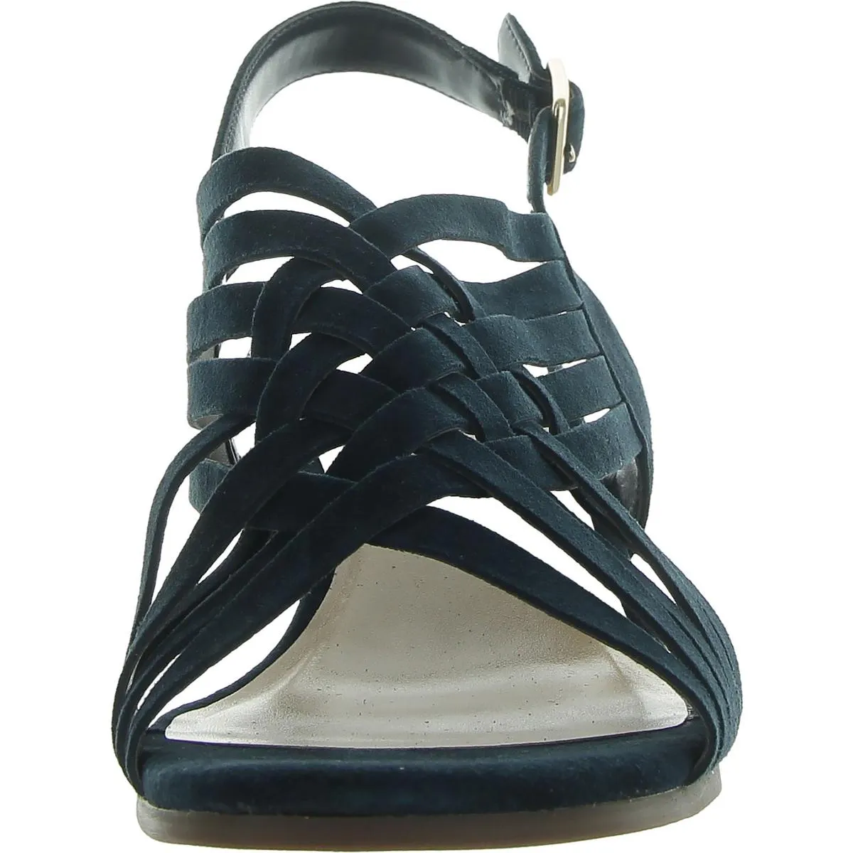 Seble Womens Open Toe Heeled Ankle Strap