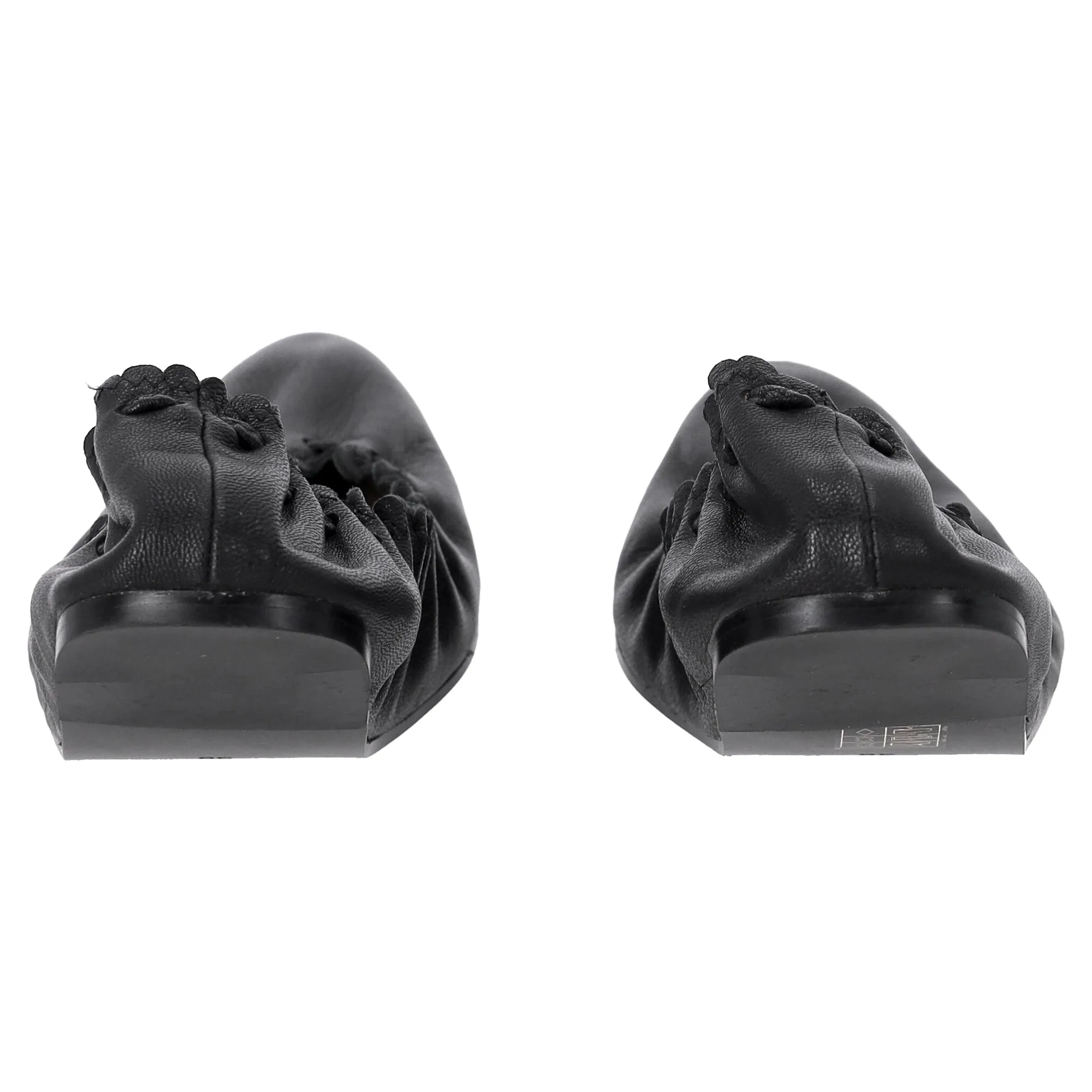 See by Chlo Jane Ballet Flats in Black Leather