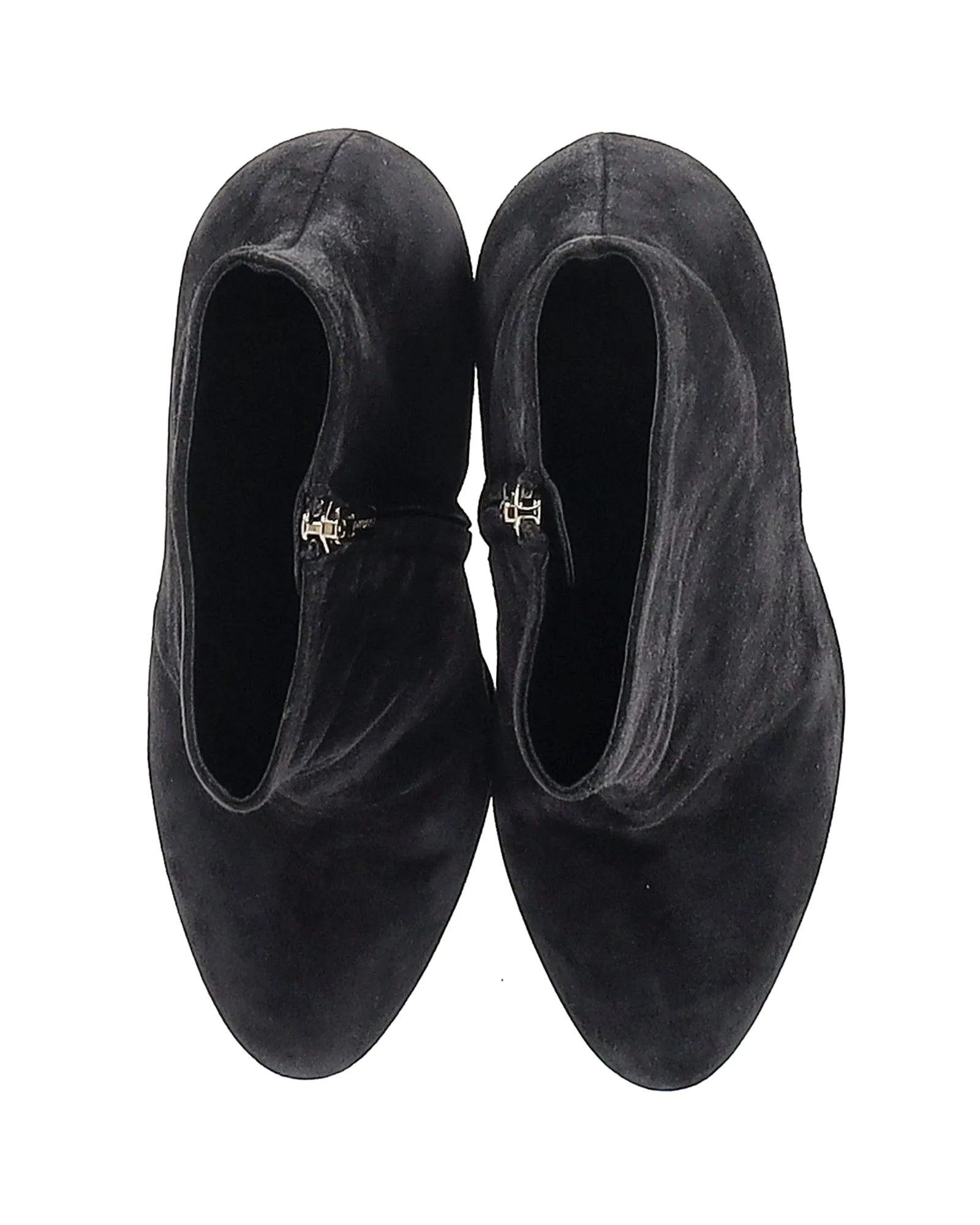 Sergio Rossi Shane Platform Boots in Black Suede
