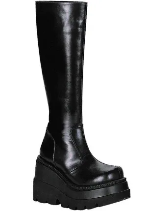 SHAKER-100 [Black] | PLATFORM BOOTS [IN STOCK]