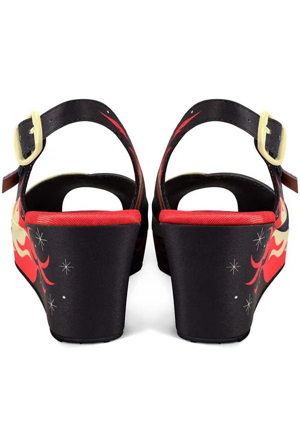 She's On Fire | SANDALS**