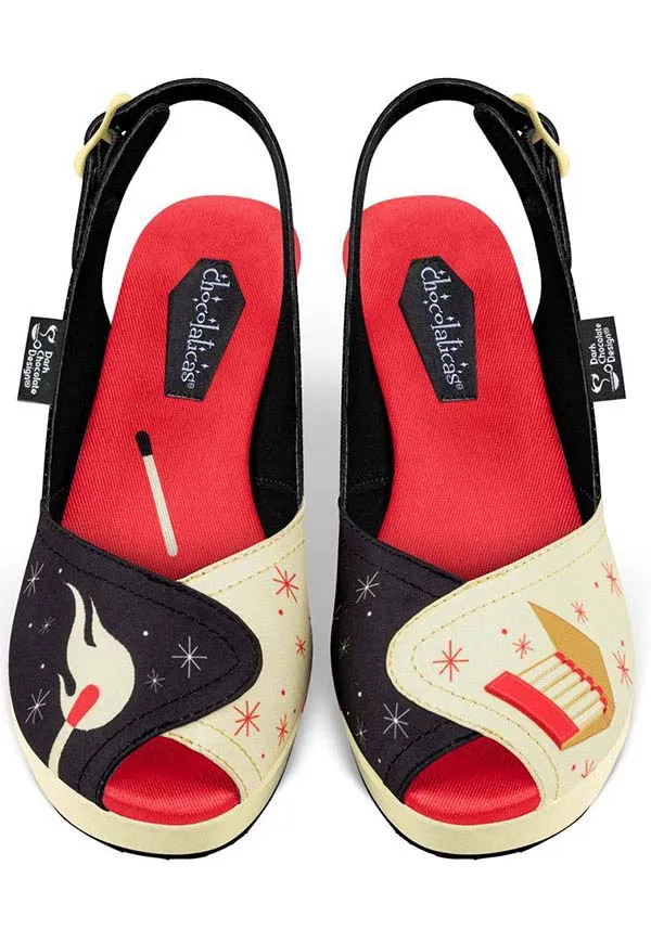 She's On Fire | SANDALS**
