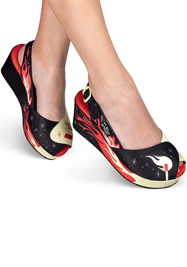 She's On Fire | SANDALS**