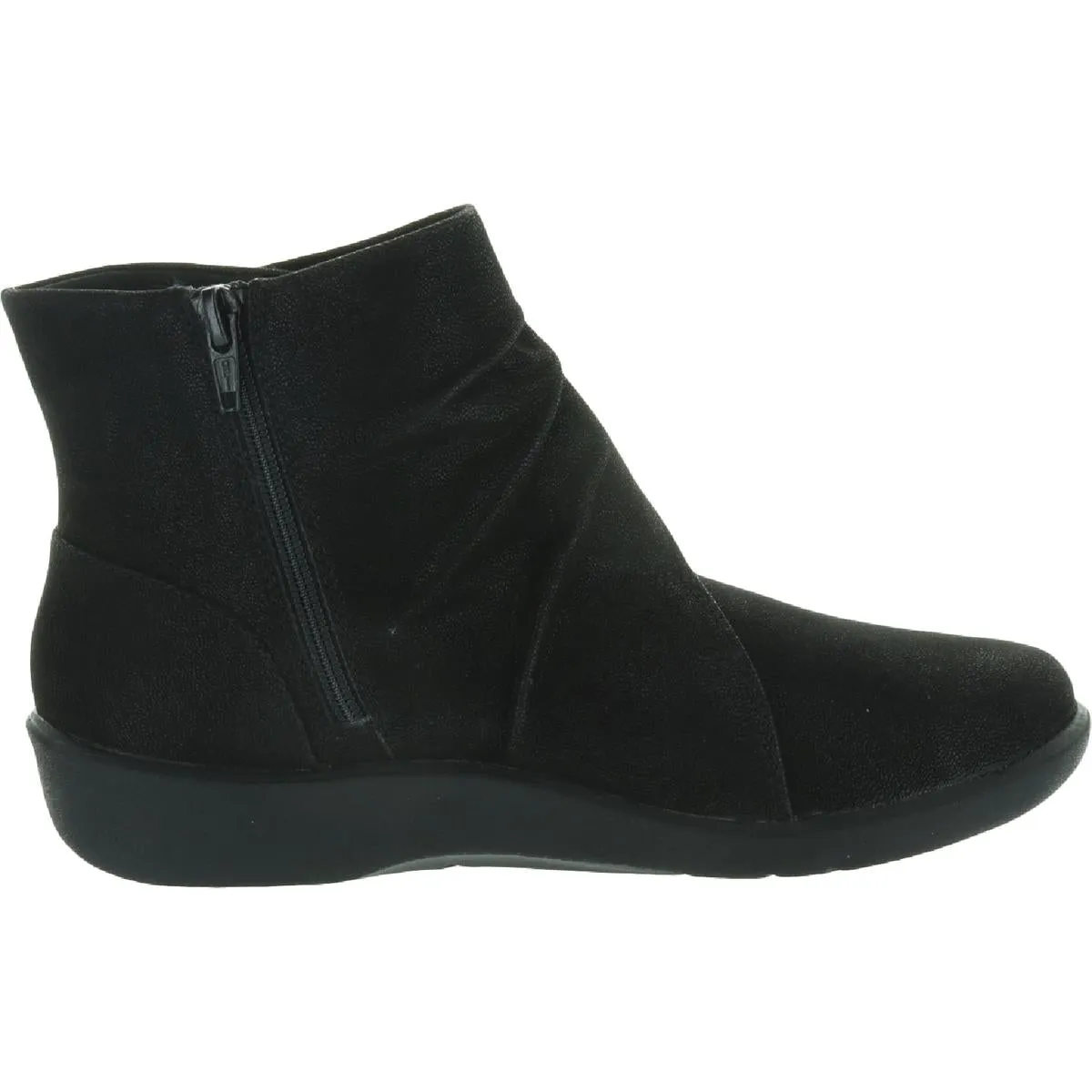Sillian Tana Womens Faux Leather Ankle Booties