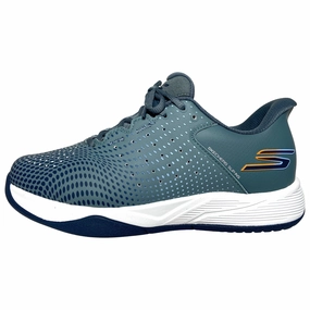 Skechers Men's Slip-ins Relaxed Fit - Viper Court Reload Pickleball 246101-SLT Hard court men's shoes