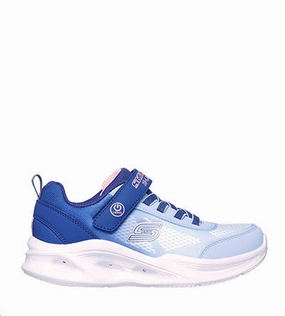 SKECHERS SOLA GLOW OMBRE LIGHTS Skechers kids' shoes