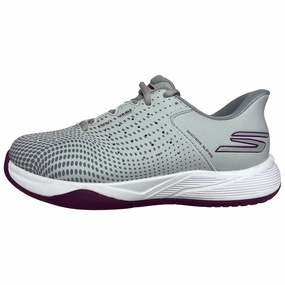 Skechers Women's Slip-ins Relaxed Fit - Viper Court Reload Pickleball 172101-GYPR Hard court women's shoes