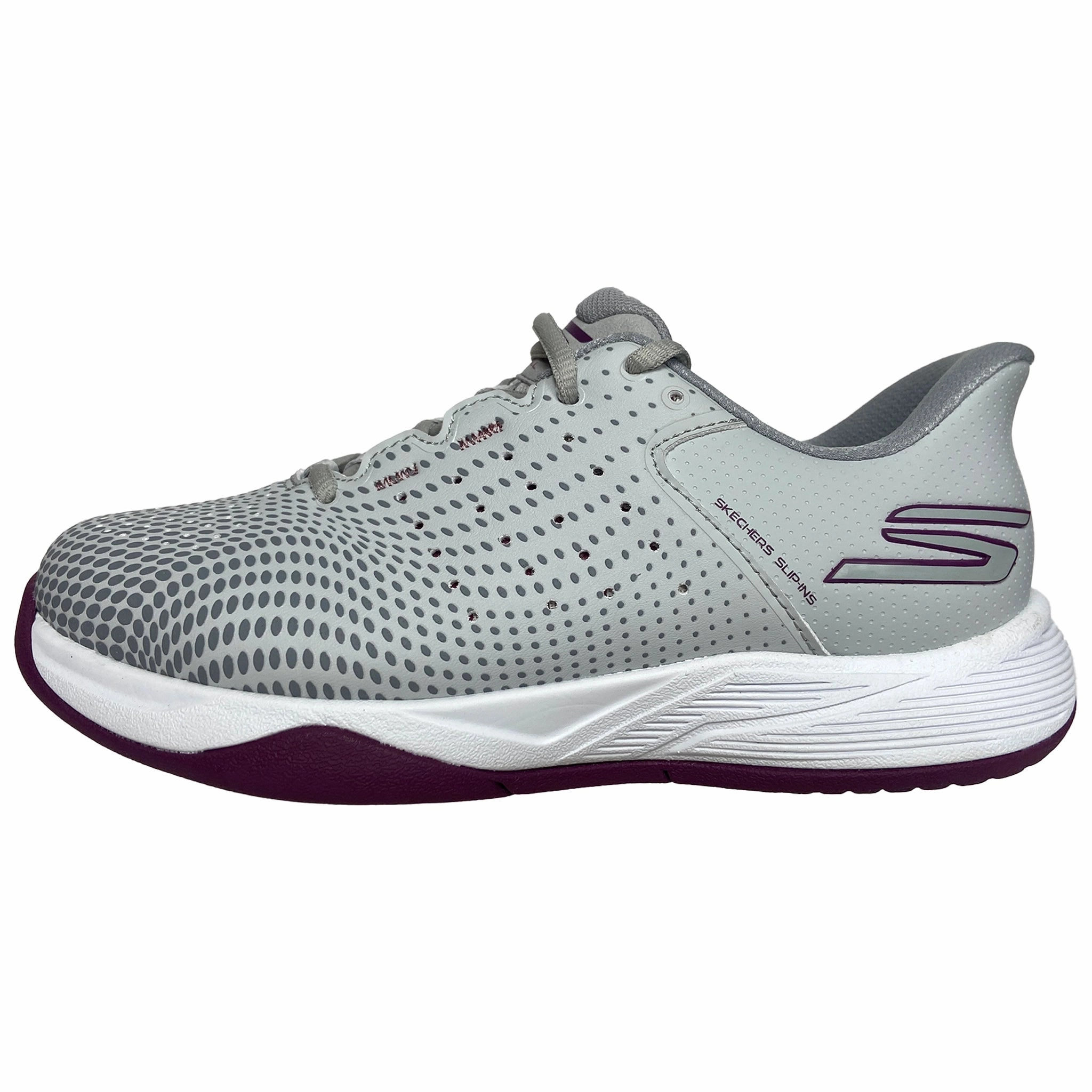 Skechers Women's Slip-ins Relaxed Fit - Viper Court Reload Pickleball 172101-GYPR Hard court women's shoes