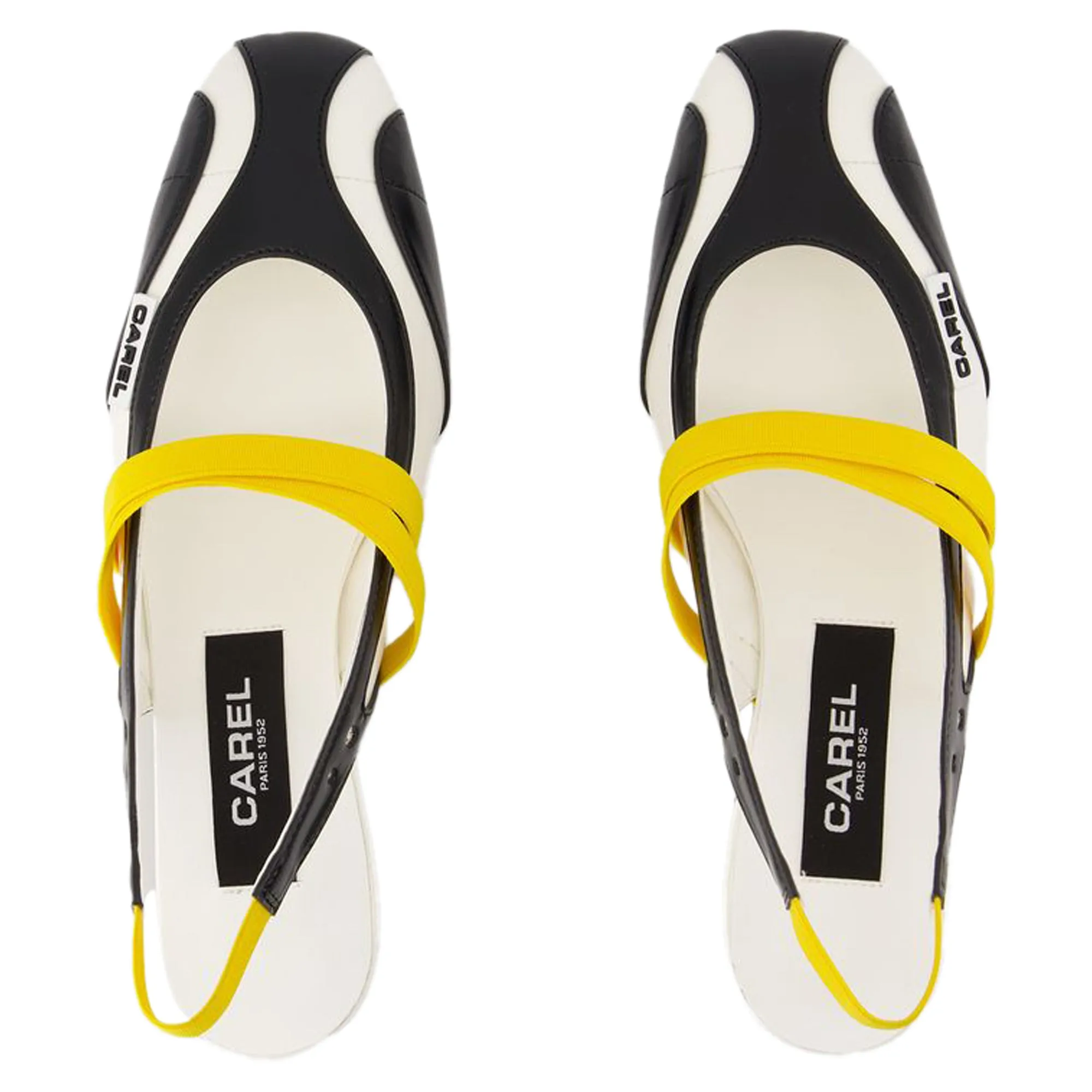 Sling Back Peachy - Carel - Cotton - Black