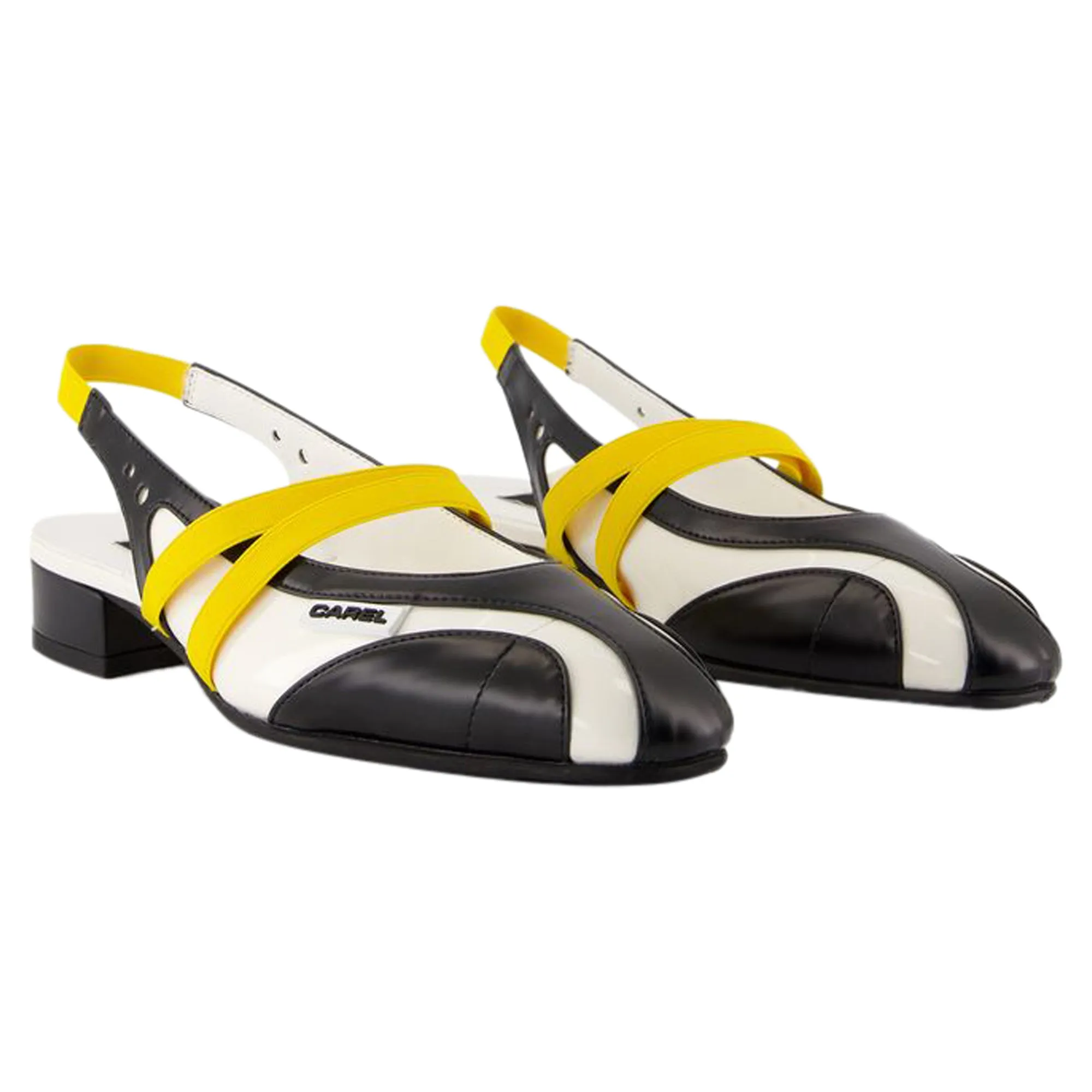 Sling Back Peachy - Carel - Cotton - Black